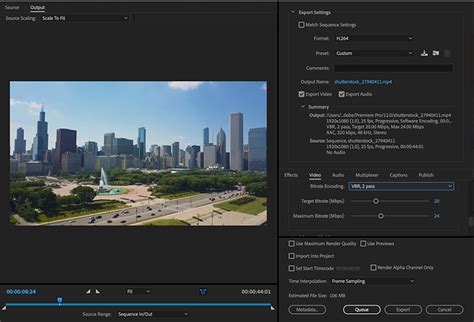 premiere export settings|How to Export in Adobe Premiere Pro: Premiere .